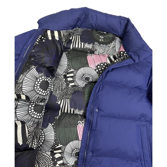 MARIMEKKO UNIQLO Ultra Light DOWN FILL Winter Puffer Parka Jacket Coat Women XXL - Picture 6 of 6